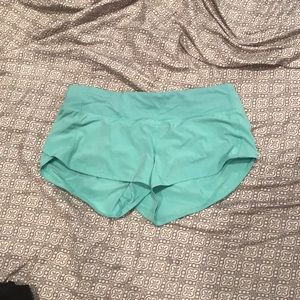 Lulu lemon teal shorts
